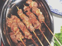 烤羊肉串-手抄板凳江南菜(湖滨商业街店)