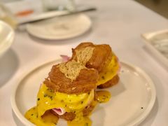 周末早午餐班尼迪克特蛋-壳里西餐厅Coquille Seafood Bistro(蒙自路店)