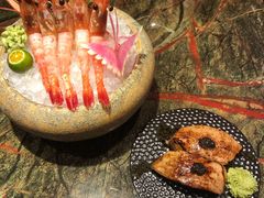 甜虾刺身-炙柒Sekinana·精致料理 烧鸟·铁板烧(海上世界店)
