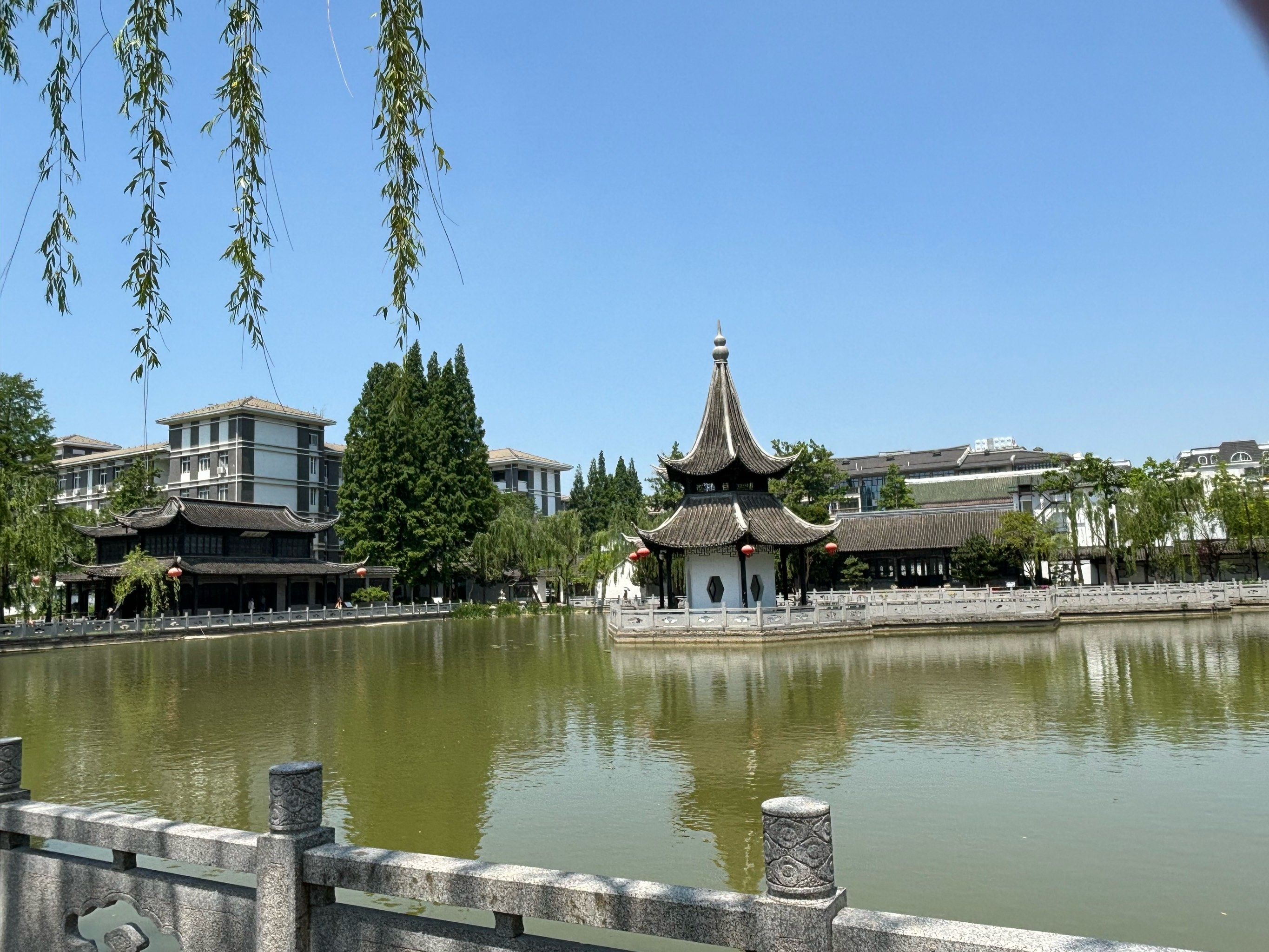 原来据说叫城南公园,是苏北地区最有代表性的古典园林
