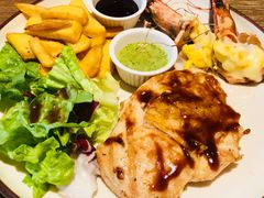 BBQ鸡排黑虎虾-Sizzler时时乐西餐厅(长楹天街购物中心店)