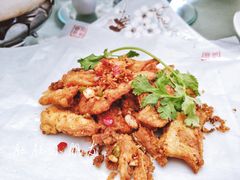 香煎野鳡鱼-雅和生态渔庄·宜城锅巴饭(龙灵山公园店)