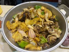 -尕有炕锅烤羊肉