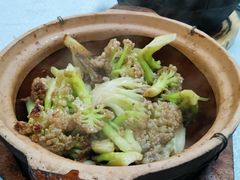 澳门虾酱啫菜花-天宝食坊·啫啫煲大排档(西华路店)