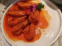 油焖大虾-峰厨大鱼泡饼(水上公园店)