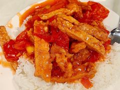 番茄猪扒饭-好好滋味茶餐厅