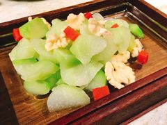 桃仁芥兰-那家小馆•北京菜•烤鸭(中关村店)