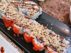 烤三文鱼皮卷-米彩料理(西丽店)