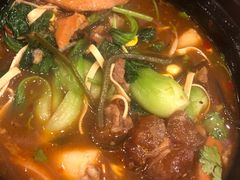 砂锅牛肉炖牛筋-半亩园(奥特莱斯店)