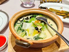 浓汤海味杂菜煲-京参園海鲜餐厅