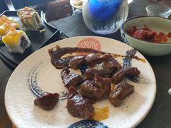 铁板黑椒牛舌-柚·日式料理-富力万丽酒店
