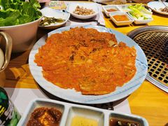 泡菜饼-唯成•韩国炭火烤肉 유성고기