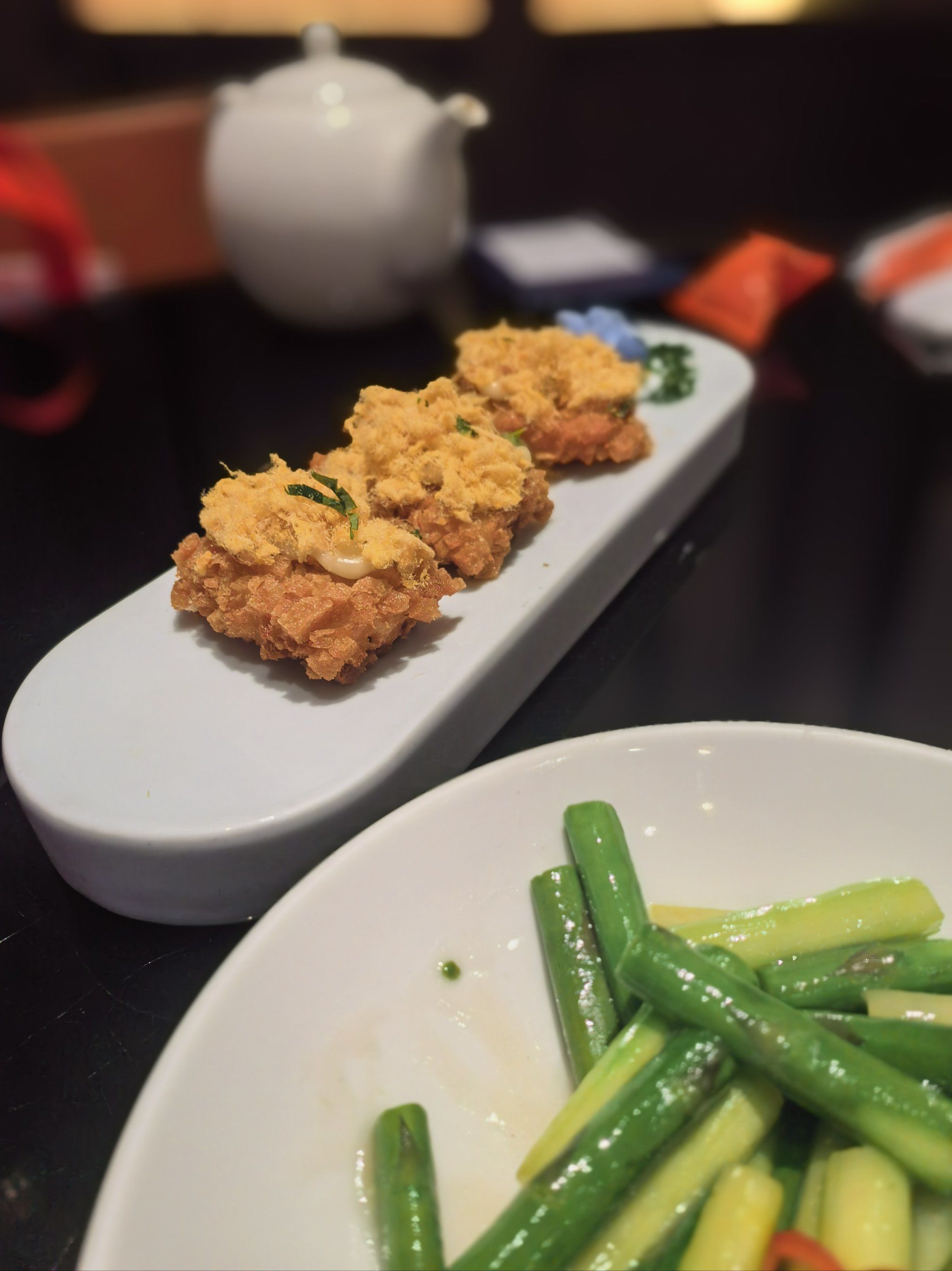 味道很正宗,环境很好,推荐菜品:侨乡葱茸包,滋滋河鳗