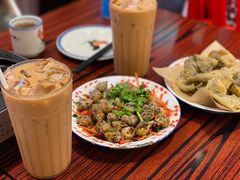 凉拌花螺-沙胆彪炭炉牛杂煲(成都玉林店)