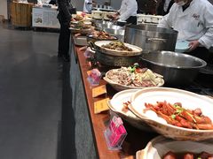 自助取餐区-梁家大院•农家菜(昆山会展中心店)