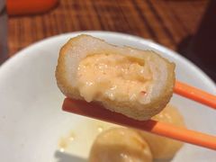 沙拉龙虾丸-东门小吃街