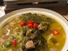 酸菜土豆牛腩-绿茶餐厅(成都大悦城店)