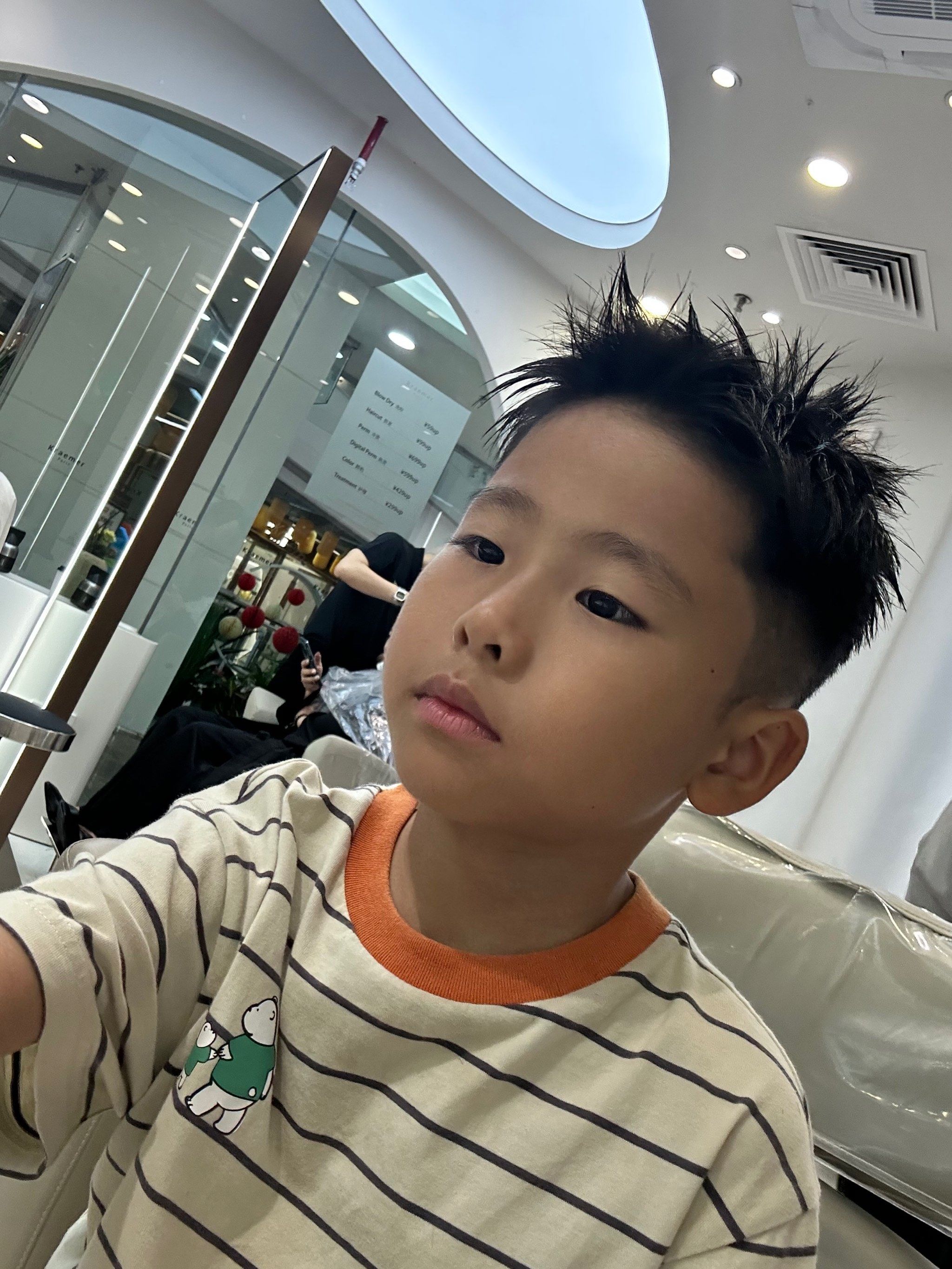 男孩子的个性发型