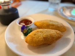 蘑菇馅土豆饼-老井俄式餐厅