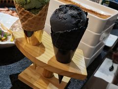 黑芝麻冰淇淋-神户赤童日式烤肉伙伴(东直门店)