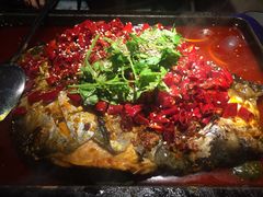 -探鱼·鲜青椒爽麻烤鱼(三水广场店)
