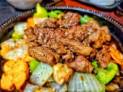 铁板雪龙牛肉-大吉鲜鱼料理自慢(维也纳大厦店)