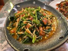 酸笋炒空心菜-浩海火燒雲傣家菜(静安芮欧店)