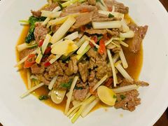 爆炒小黄牛肉-紫滇源云南生态菜(丹凤街店)