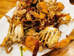 香辣蟹-老东镇啤酒屋海鲜加工·蒸汽海鲜·海鲜烧烤(台东店)