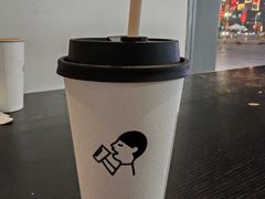 焙茶波波冰-喜茶(广州五羊邨店)