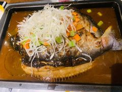 -探鱼·鲜青椒爽麻烤鱼(天河优托邦店)