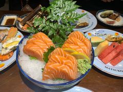 三文鱼刺身-松子料理(白家庄店)