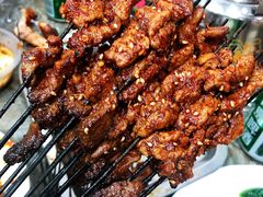 羊肉串-夏都地标马一刀烤肉美食城
