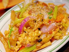 豉椒鲜鱿-乾坤饭店