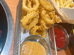 酥炸鱿鱼圈-肥肥虾庄·金牌油焖大虾(杨园滨江时代walk店)