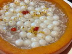 南瓜酒酿小圆子-玫瑰厅上海菜(兴国路店)