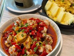 香辣泰椒蒸牛蛙-星洲小聚·东南亚菜(中航城君尚店)