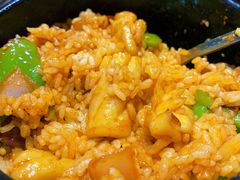 石锅鱿鱼饭-原始泥炉烤肉(总店)
