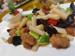 藕带炒掌中宝-广州塔晖粤轩中餐厅