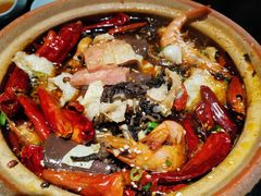 海鲜毛血旺-船歌·鱼水饺青岛菜(合肥路永旺店)