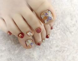 足部美甲-七月美睫 美甲