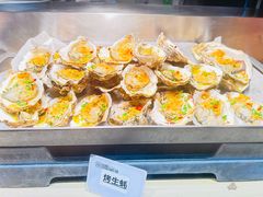 烤生蚝-川骄海鲜自助(王府井奥莱UP TOWN店原世界之花店)