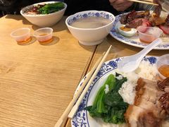 烧鹅双拼饭-棋哥烧鹅餐室(发昌大厦店)