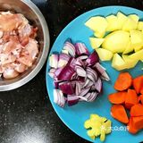 简单美味满足一大锅の咖喱鸡腿饭
