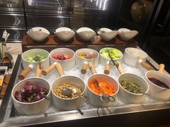 自助调料区-顺德美的万豪酒店-万豪中餐厅