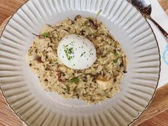 法式波波蛋牛肝菌烩饭-奎克咖啡Cuiqu(晶品店)