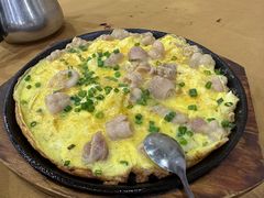 铁板鲨鱼肠焗蛋-众源美食(光复阁店)