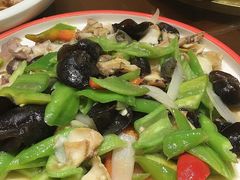虾仁炒清爽-渔民船说·北塘海鲜·天津菜·海肠捞饭(北塘古镇店)