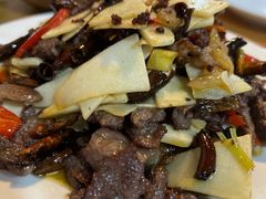 甜笋炒肉-伊春园牛菜馆(福达路店)