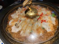 招牌粉丝裹虾-绿茶餐厅(光谷世界城步行街店)